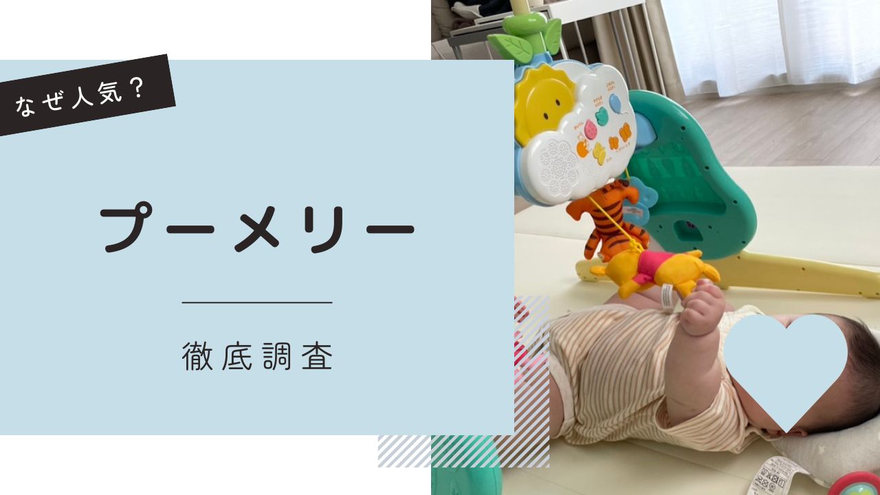 プーメリーはなぜ人気？先輩ママの口コミと我が家の購入レビュー